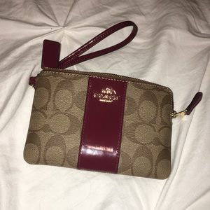Coach wristlet